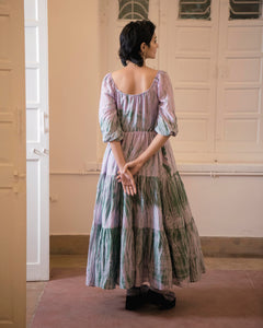 Lilac Teal Dress