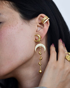 Luna Earrings - Theloomart