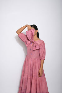 Cannon Silk Dress - Theloomart